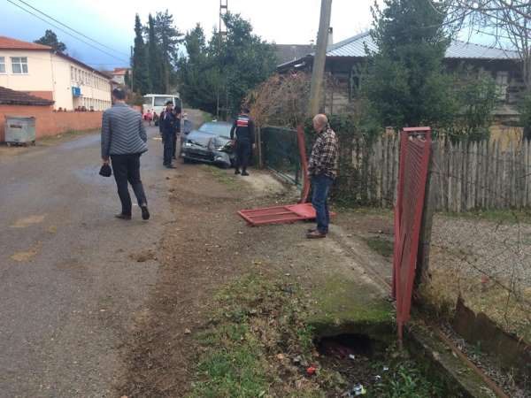 Zonguldak'ta trafik kazası 