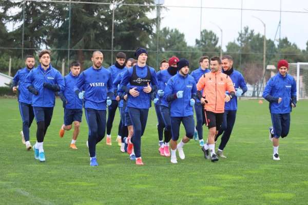 Trabzonspor, Galatasaray maçı hazırlıklarına başladı 