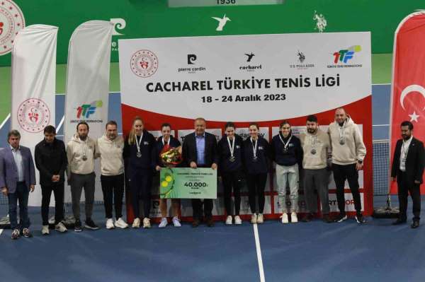 Cacharel Türkiye Tenis Ligi'nde kadınların şampiyonu ENKA Spor Kulübü