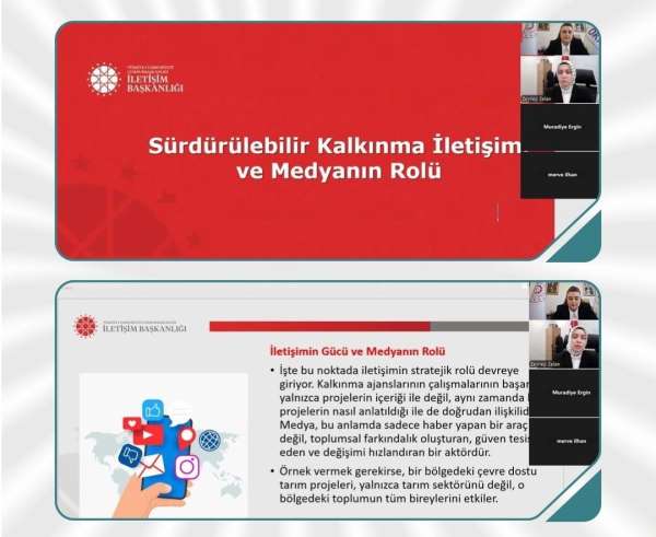 Sürdürülebilir kalkınma politikalarında iletişimin önemi ele alındı