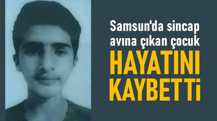 Samsun'da sincap avına çıkan çocuk hayatını kaybetti