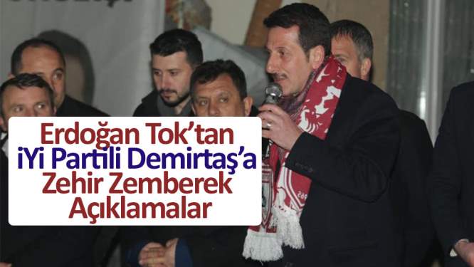Tok'tan İYİ Partili Demirtaş'a zehir zemberek açıklamalar