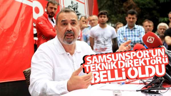 Samsunspor'un Teknik Direktörü belli oldu