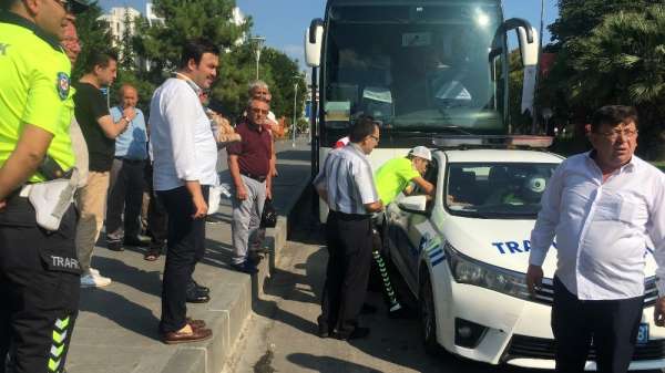 Tur otobüslerine 'park yasağı ihlali' cezası 