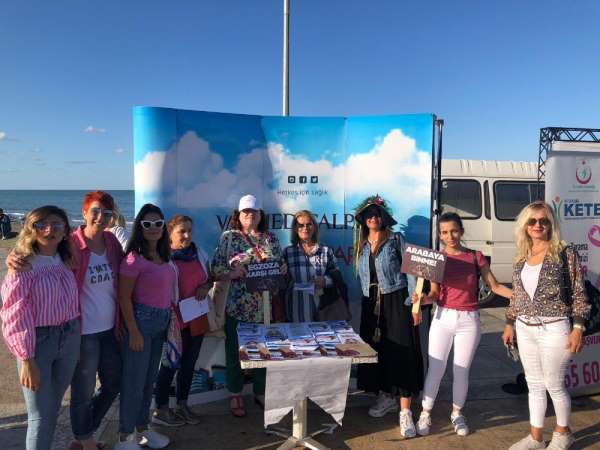 'Süslü Kadınlar Bisiklet Turu'na hastanelerden destek 