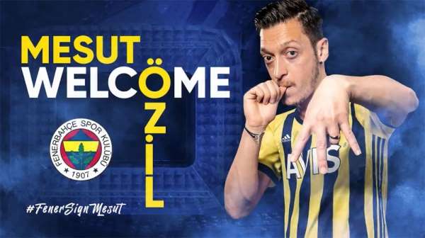 Fenerbahçe, Mesut Özil'i açıkladı 