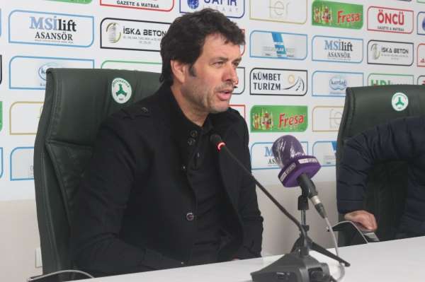 Giresunspor - Balıkesirspor maçının ardından
