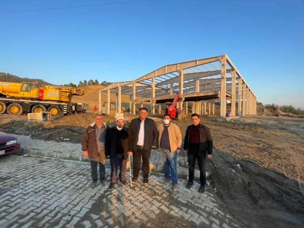 Milletvekili Kaya, Osmancık OSB'de incelemede bulundu 