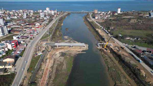 Fatsa OSB köprüsü son aşamaya geldi - Ordu haber