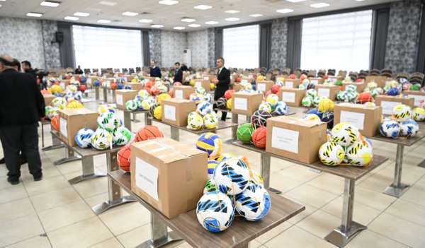 Okullara 15 milyon TL'lik spor malzemesi yardımı - Kocaeli haber