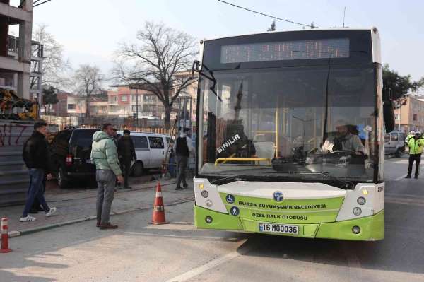 Otobüsteki durak geçme kavgası kazaya sebep oldu - Bursa haber