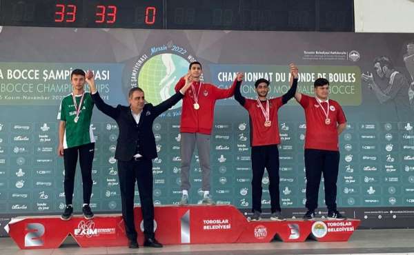 Alaçamspor Bocce Takımı, Raffa Türkiye Şampiyonası'ndan derecelerle döndü