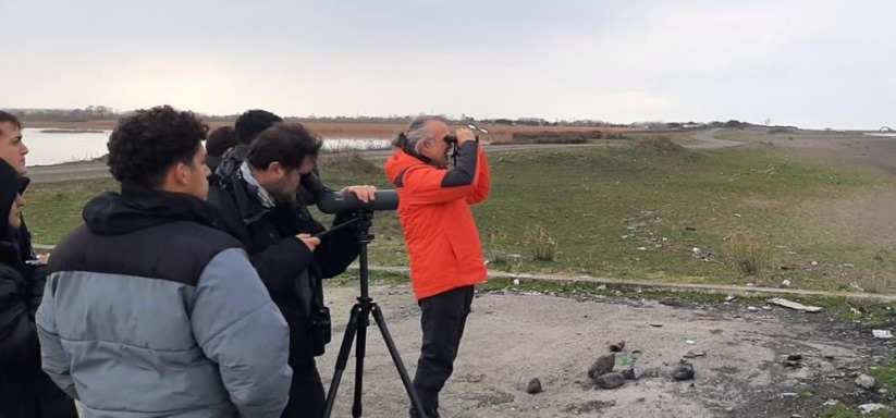 Samsun'da kış ortası su kuşu sayımları yapıldı