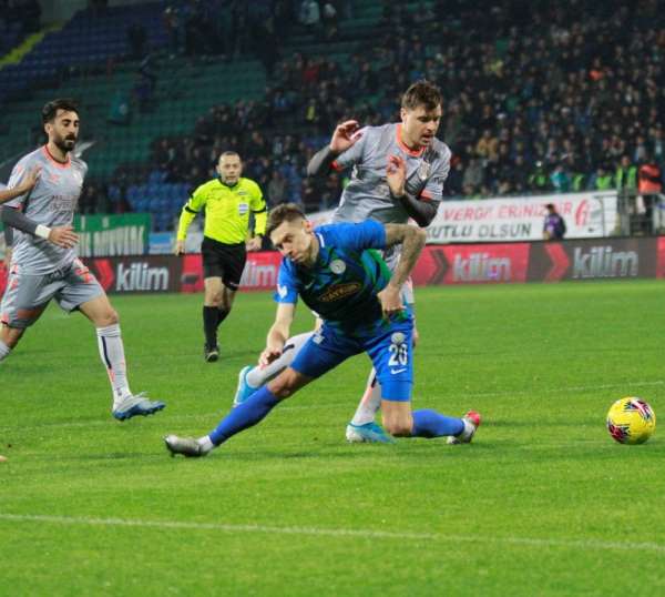 Süper Lig: Çaykur Rizespor: 0 - Medipol Başakşehir: 1 