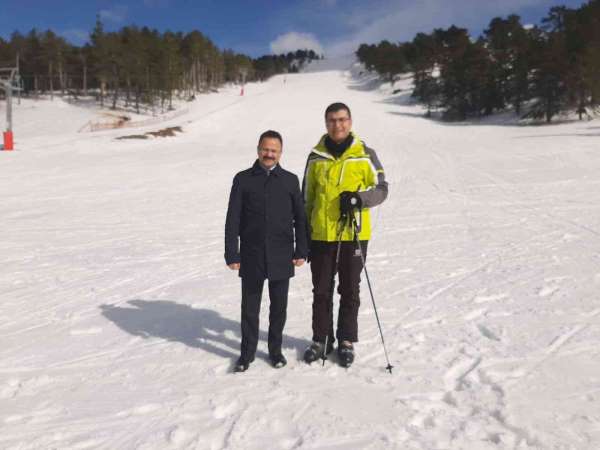 Kütahya Gençlik ve Spor İl Müdürü Tahir Emre Can Gediz'de incelemelerde bulundu