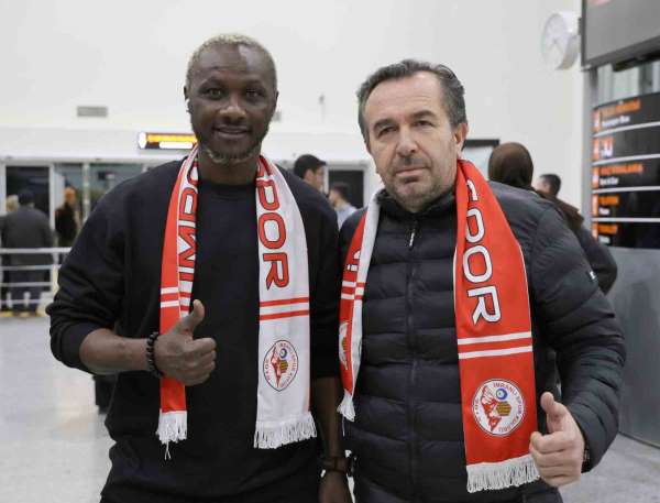 İmranlıspor'un yeni transferi Yattara, Sivas'a geldi
