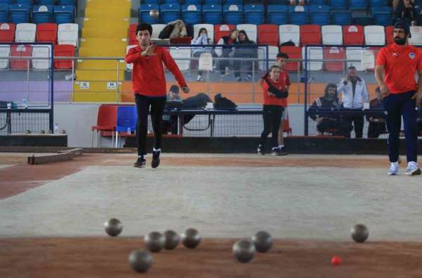 Türkiye Bocce Birinci ve İkinci Lig 2. Etap müsabakaları Mersin'de başladı