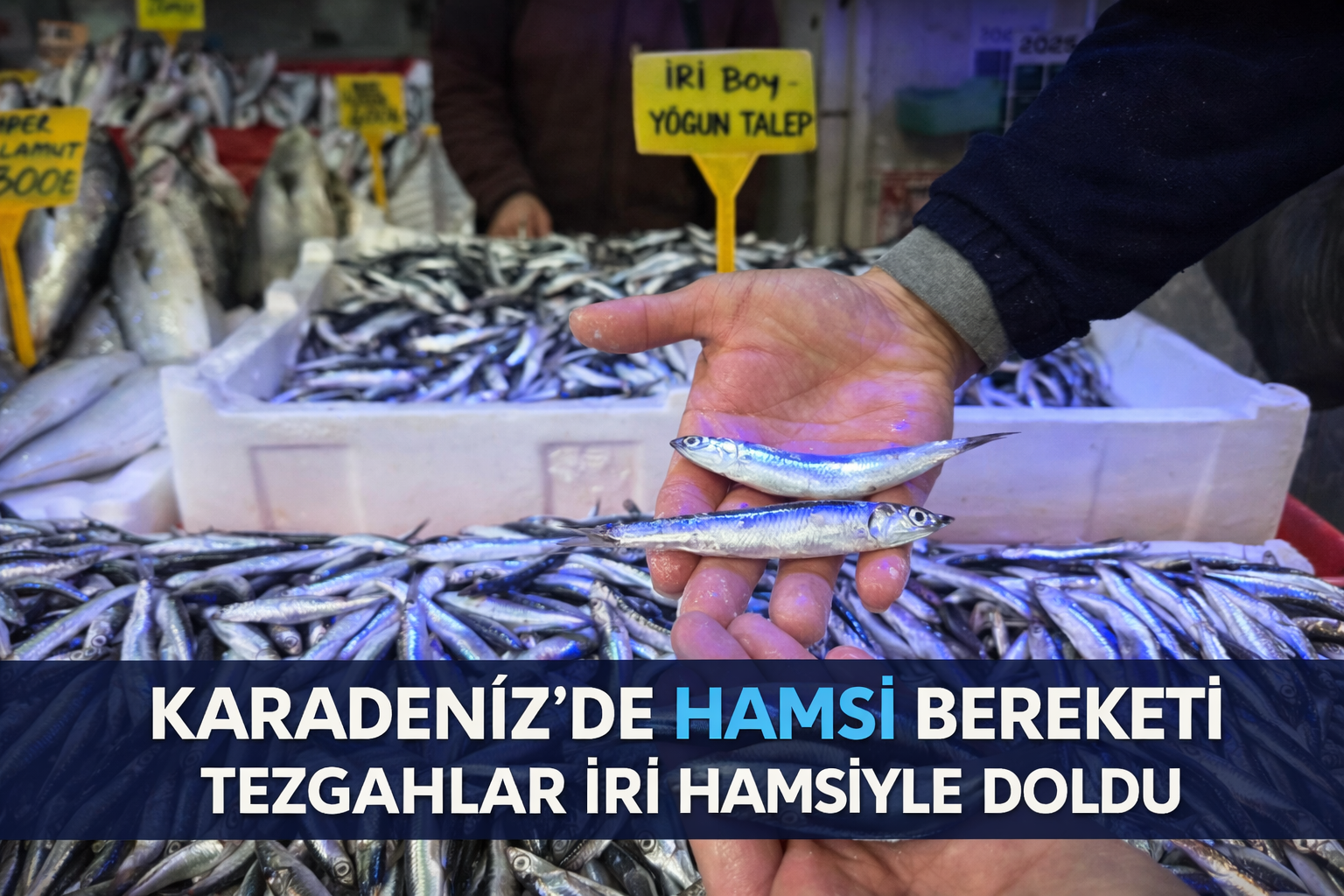 Karadeniz'de hamside Ramazan bereketi tezgahlara yansıdı