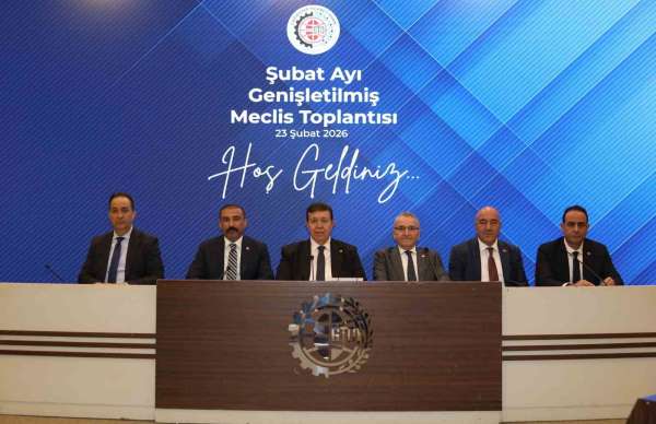 GTO'nun Şubat ayı meclis toplantısı genişletilmiş olarak yapıldı