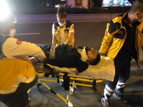 Başkent'te ehliyetsiz sürücü kaza yaptı: 2 yaralı 