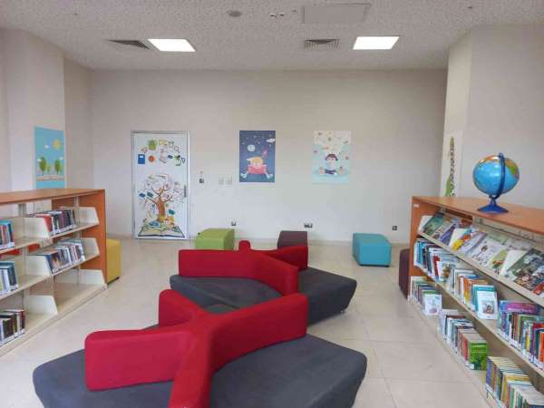 OMÜ Merkez Kütüphanesi'nde çocuklara özel bölüm