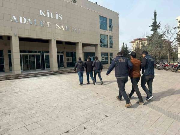 Kilis'te terör örgütü DEAŞ'a operasyon: 2 gözaltı