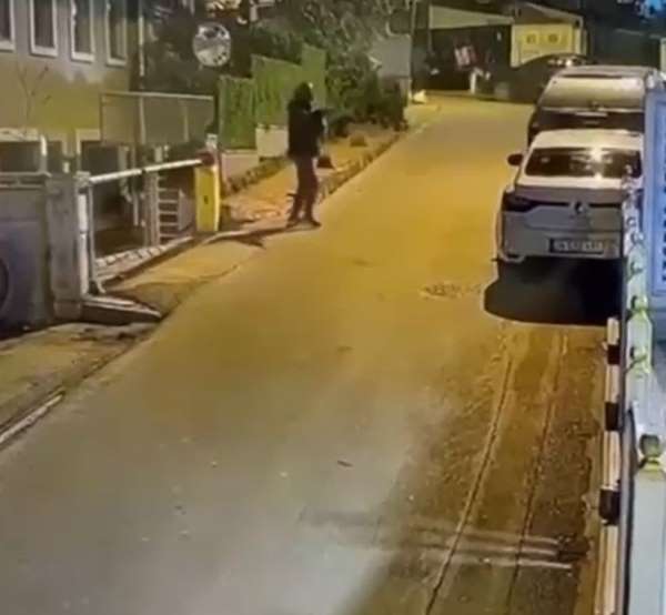 Irak Konsolosluğu'na silahlı saldırı anının görüntüleri ortaya çıktı