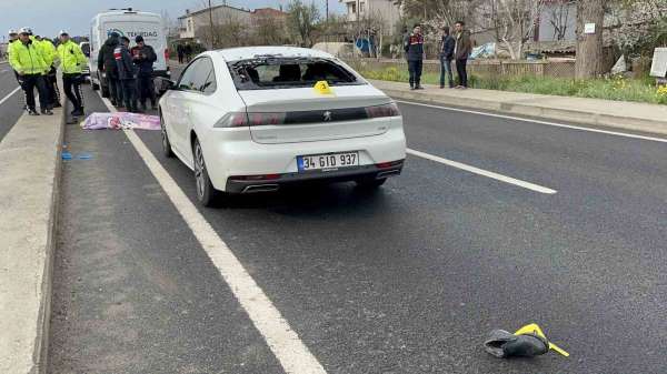 Tekirdağ'da feci kaza: Otomobilin çarptığı yaya hayatını kaybetti