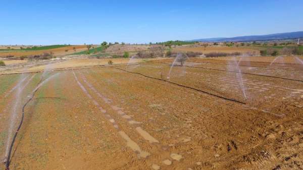Kastamonu'da sulu tarımla ekonomiye 290 milyon liradan fazla katkı sağlanacak 