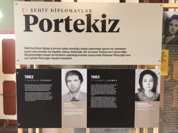 'Şehit Diplomatlar Sergisi' Sirkeci Garı'nda açıldı