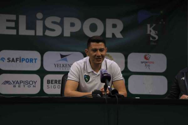 Kocaelispor - Manisa FK maçının ardından - Kocaeli haber