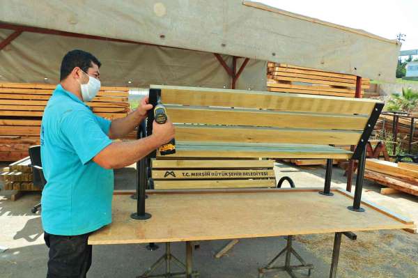 Mersin Büyükşehir Belediyesi, marangoz atölyesinde binlerce liralık tasarruf sağlıyor - Mersin haber