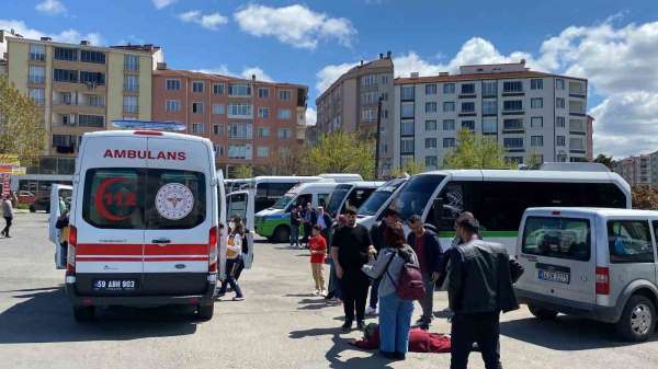 Çorlu Otogarı'nda görünmez kaza