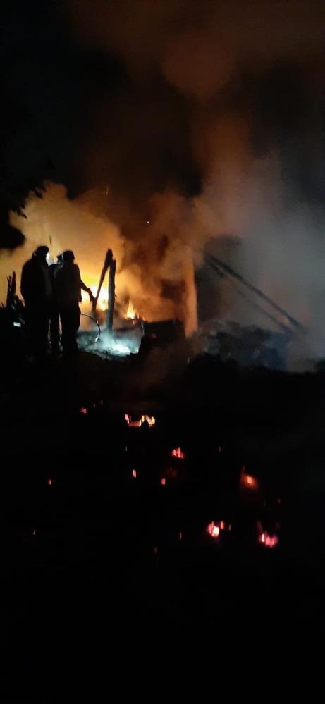 Samsun'da ev yangını korkuttu