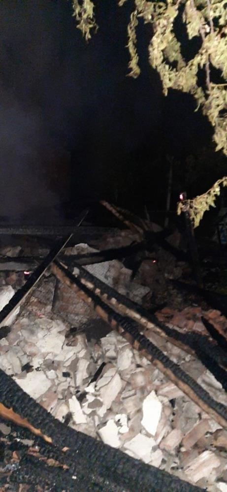 Samsun'da ev yangını korkuttu