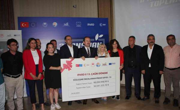 Vali Pehlivan: 'Mersin'de TKDK projelerine 3.6 milyar lira destek sağlandı'