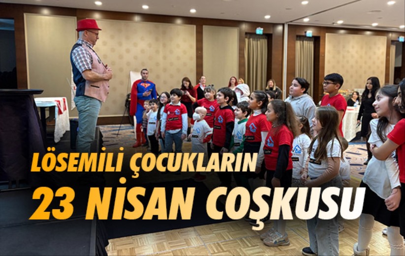Samsun'da Lösemili Çocukların 23 Nisan Coşkusu