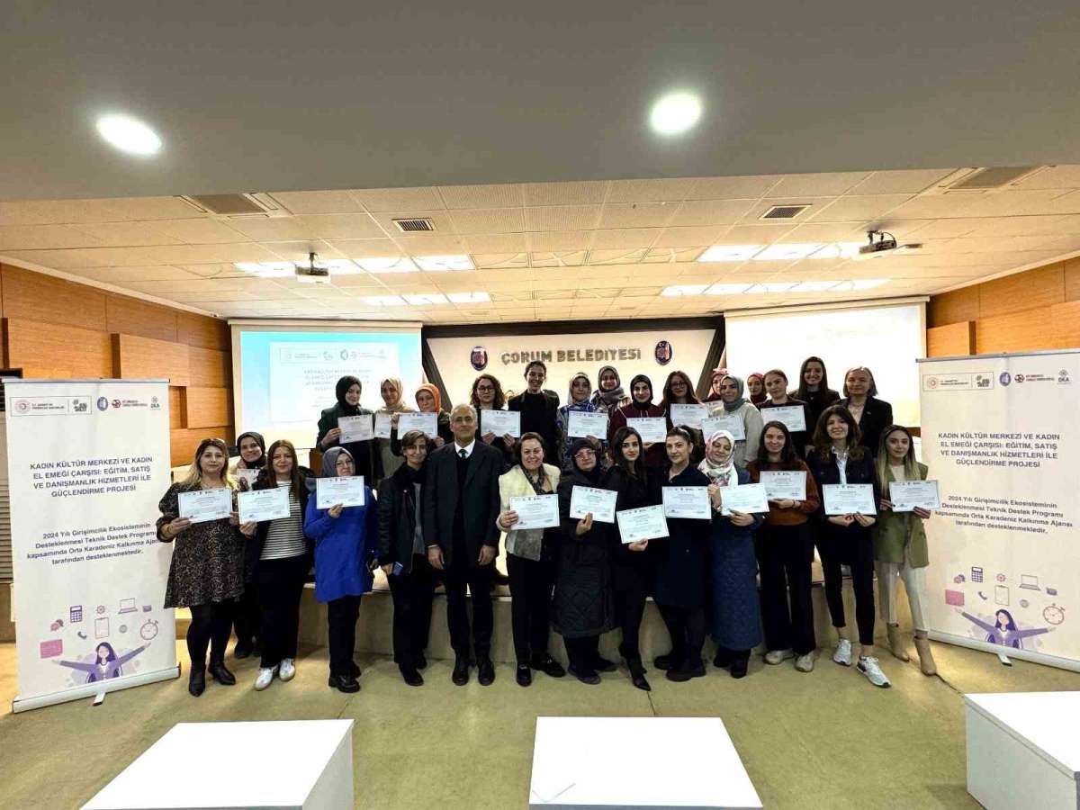 OKA desteğiyle Çorum'da kadınlar girişimcilik yolunda güç kazandı