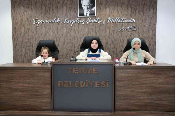 Terme'de ilk: 'Çocuk Meclisi'