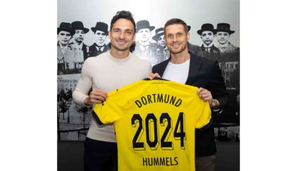 Borussia Dortmund, Mats Hummels'in sözleşmesini 2024 yılına uzattı