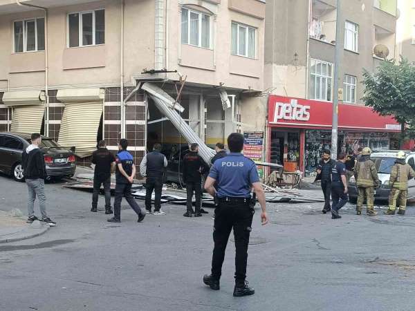 Esenler'de LPG tankı takılan araçta patlama: 5 yaralı