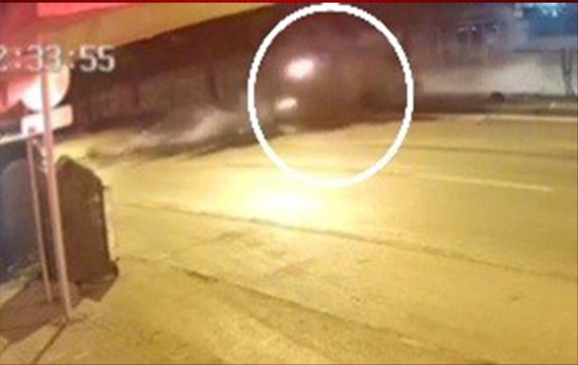 Samsun'da 2 kişinin yaralandığı kaza kamerada