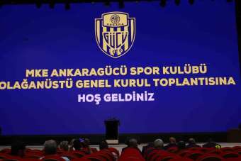 MKE Ankaragücü Olağanüstü Genel Kurulu'nda Bent Ahlat'ın adaylığı düştü