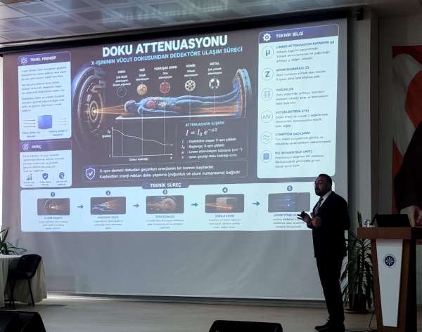 Ardahan Üniversitesi'nde uygulamalı MR ve BT görüntüleme teknikleri eğitimi düzenlendi