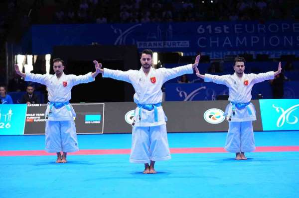 Avrupa Karate Şampiyonası'nda millilerden gümüş madalya