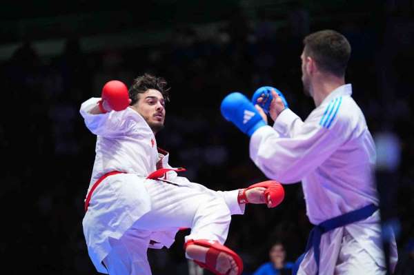 Avrupa Karate Şampiyonası'ndan erkek takım kumitede gümüş madalya