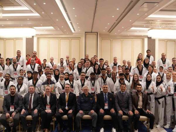 Dünya Taekwondo Federasyonu Başkanı Chungwon Choue Türkiye'de