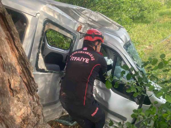 Kahramanmaraş'ta trafik kazası: 1'i ağır 4 yaralı