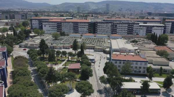 Ege Üniversitesi Hastanesinin yeşil alan miktarı 2,5 kat arttı 