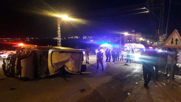 Kilis'te trafik kazası: 1 ölü, 4 yaralı 